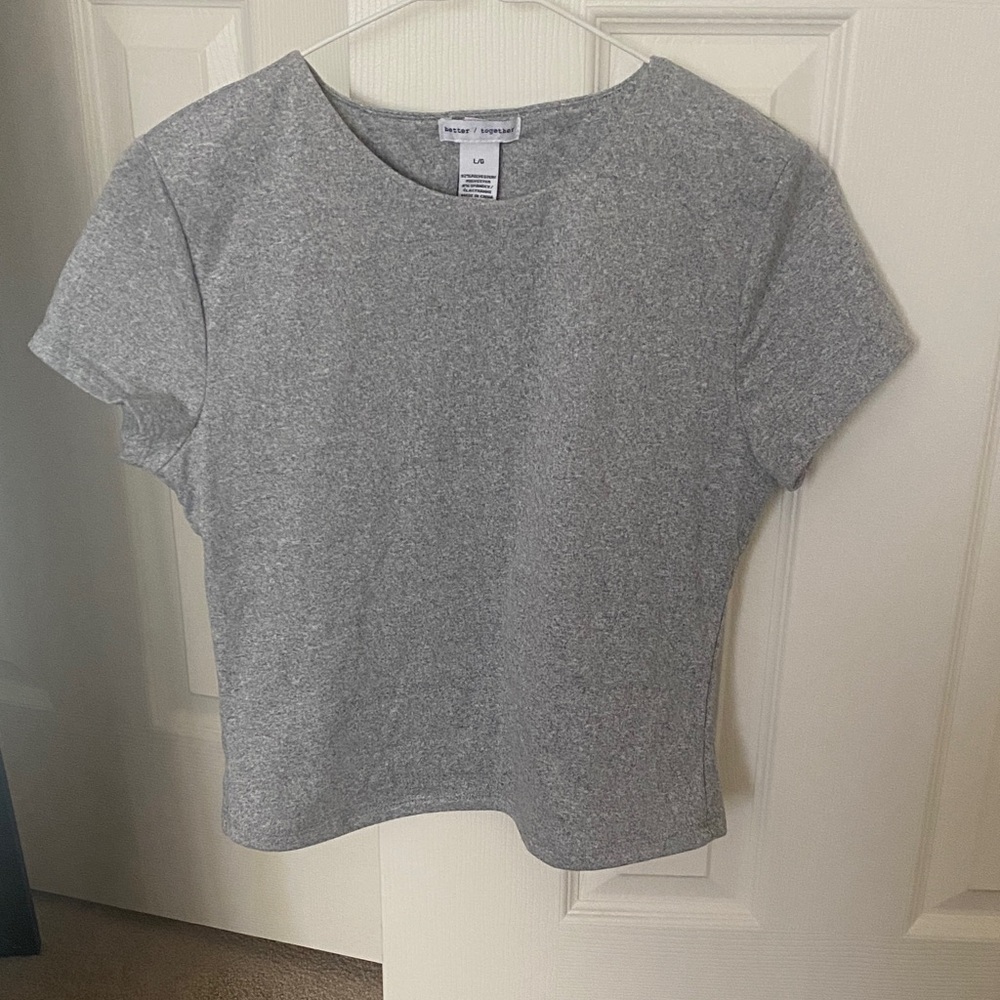 Classic Gray Short Sleeve Women's Tee